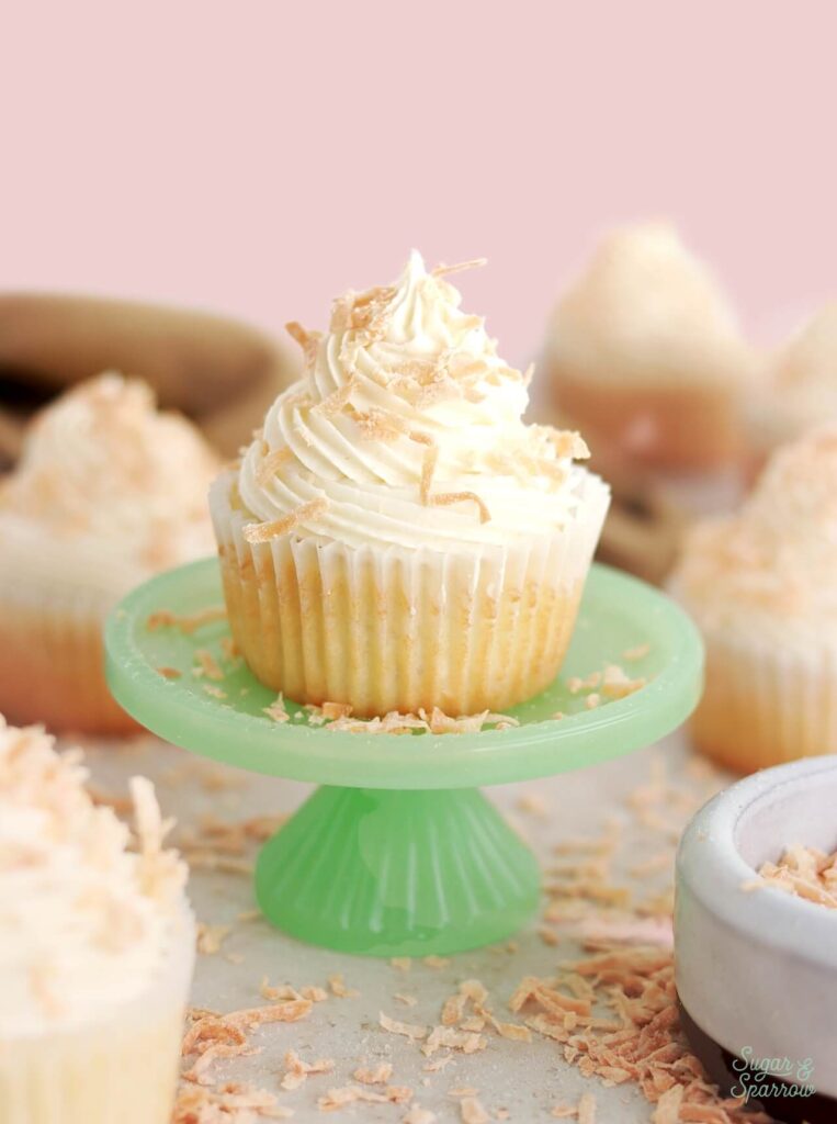 toasted coconut cupcakes recipe