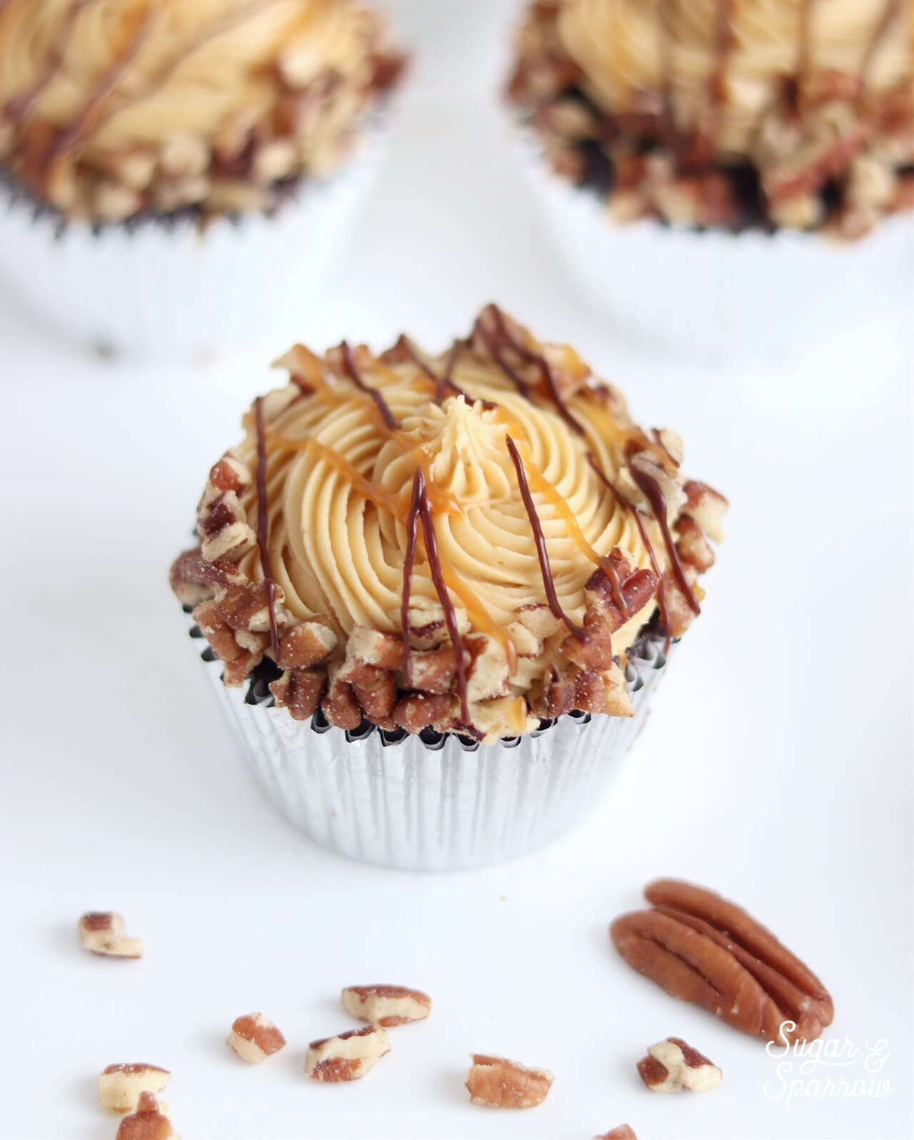 chocolate caramel cupcakes recipe