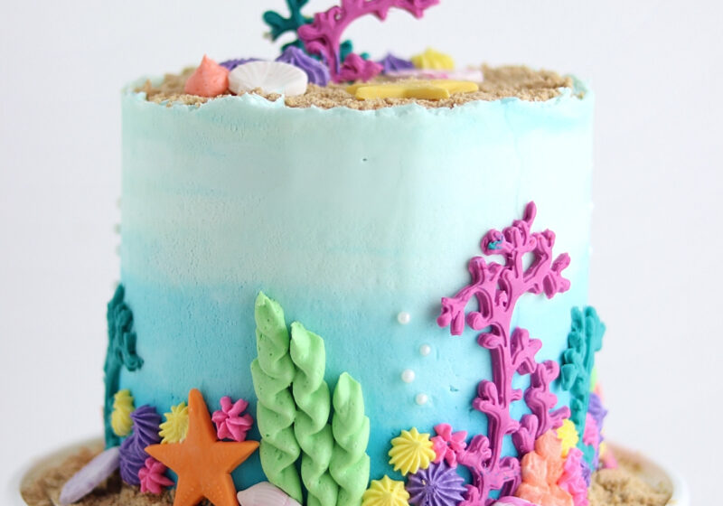 ocean cake tutorial