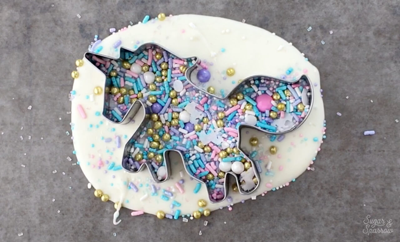 diy unicorn cake topper