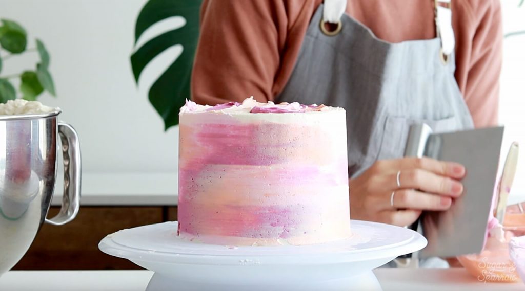 watercolor cake techniques