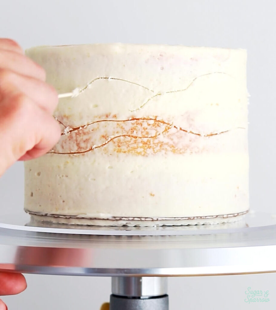 woven tapestry cake tutorial