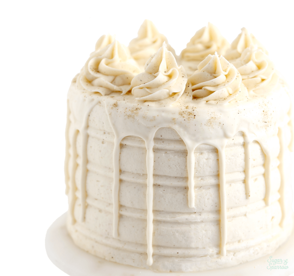 eggnog layer cake recipe